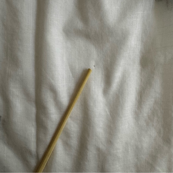 J.Crew Vintage White Gauze Blouse Black Embroidered V-Neck Puff Sleeve 0 - Picture 15 of 15